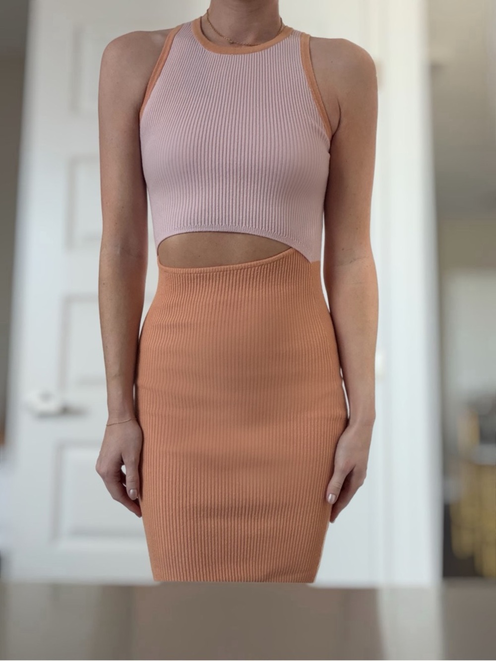 Petal & Pup Sleeveless Cutout Midi Dress